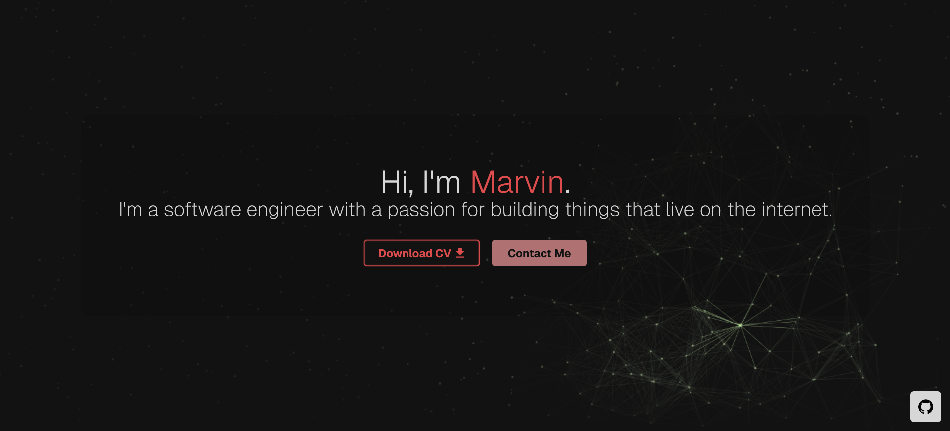 UI/UX course portfolio site screenshot